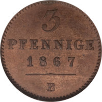 3 pfennig - Germany