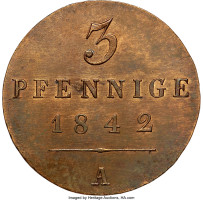 3 pfennig - Germany