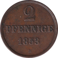 2 pfennig - Allemagne