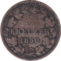 3 kreuzer - Allemagne