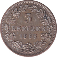 3 kreuzer - Allemagne