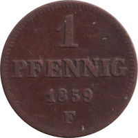 1 pfennig - Allemagne