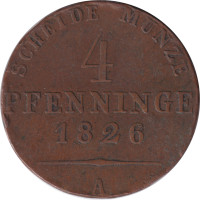 4 pfennig - Allemagne