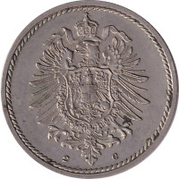 5 pfennig - Allemagne