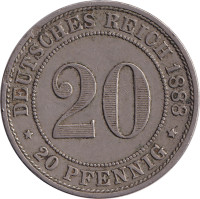 20 pfennig - Allemagne