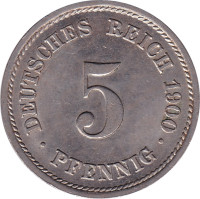 5 pfennig - Allemagne