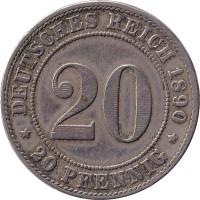 20 pfennig - Allemagne