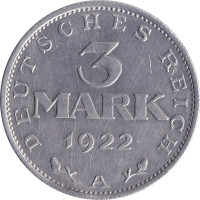 3 mark - Allemagne