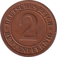 2 pfennig - Allemagne