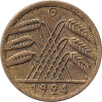 5 pfennig - Allemagne