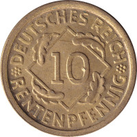 10 pfennig - Allemagne