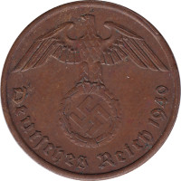 2 pfennig - Allemagne