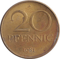 20 pfennig - Allemagne