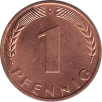 1 pfennig - Allemagne