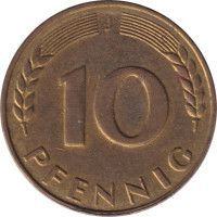 10 pfennig - Allemagne