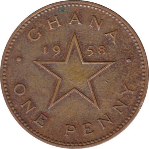 1 penny - Ghana