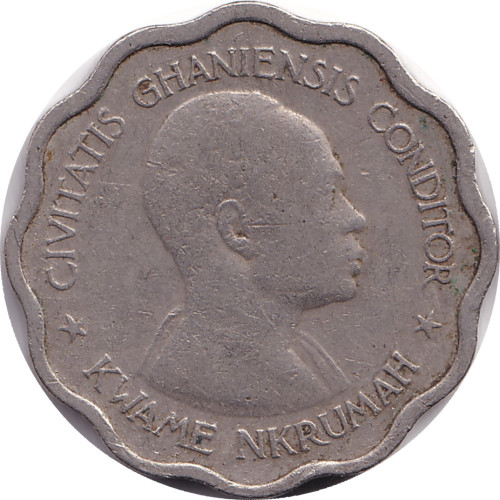 3 pence - Ghana