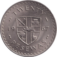 20 pesewas - Ghana