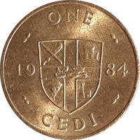 1 cedi - Ghana