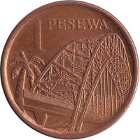 1 pesewa - Ghana