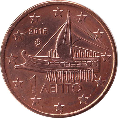 1 eurocent - Grèce