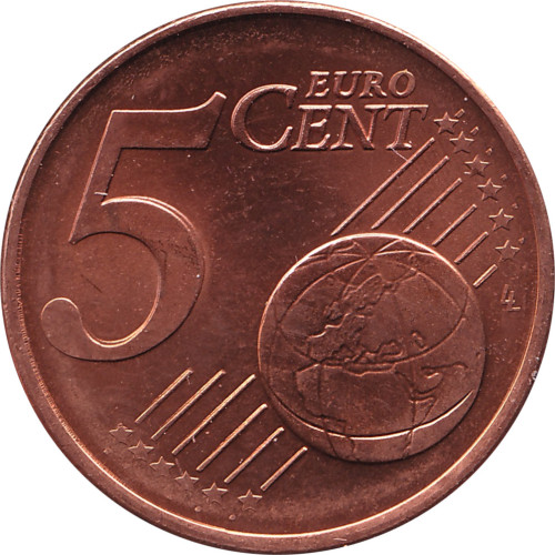 5 eurocents - Grèce