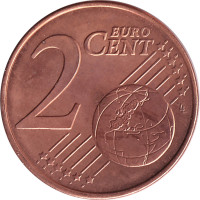 2 eurocents - Grèce