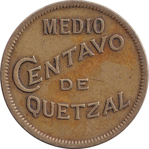 1/2 centavo - Guatemala