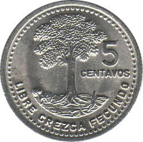 5 centavos - Guatemala