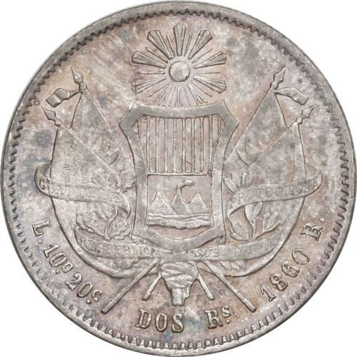 2 reales - Guatemala