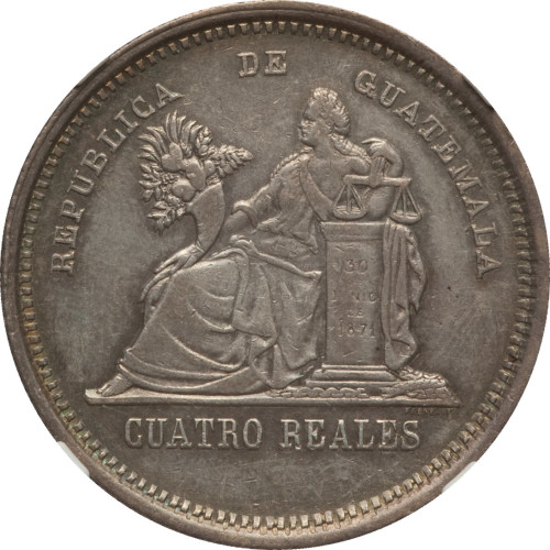 4 reales - Guatemala