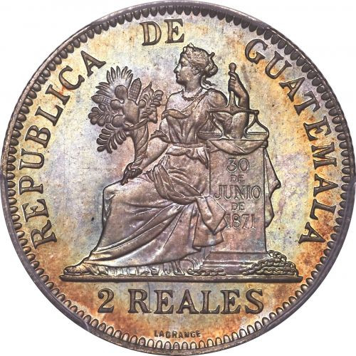 2 reales - Guatemala