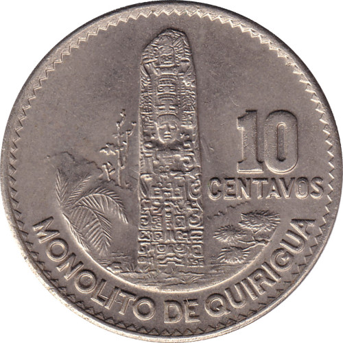 10 centavos - Guatemala