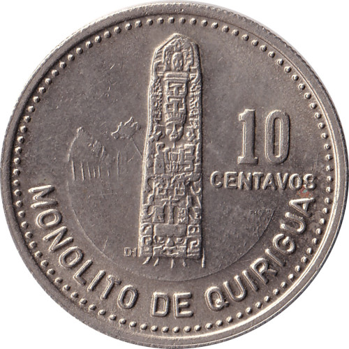 10 centavos - Guatemala