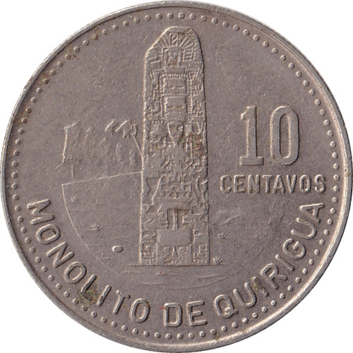 10 centavos - Guatemala