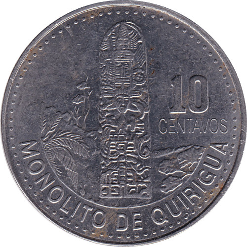 10 centavos - Guatemala