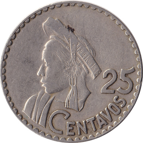 25 centimos - Guatemala