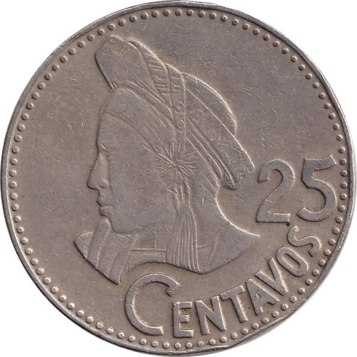 25 centimos - Guatemala