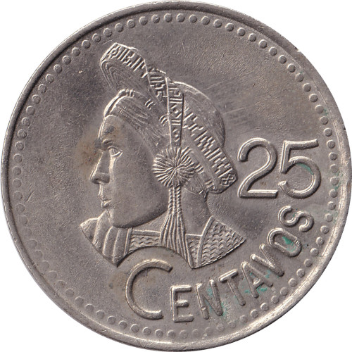 25 centimos - Guatemala