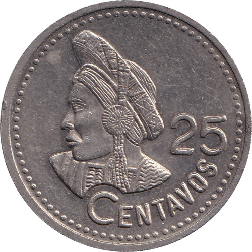 25 centimos - Guatemala