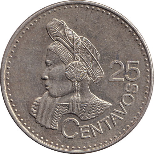 25 centimos - Guatemala