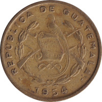 1 centavo - Guatemala