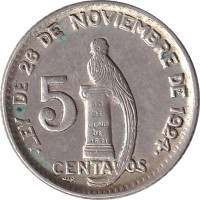 5 centavos - Guatemala