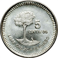 5 centavos - Guatemala