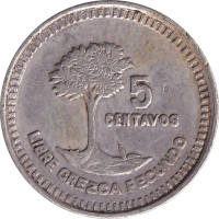 5 centavos - Guatemala