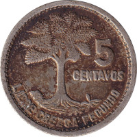 5 centavos - Guatemala