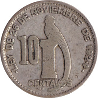 10 centavos - Guatemala