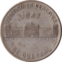 25 centavos - Guatemala