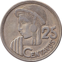 25 centimos - Guatemala