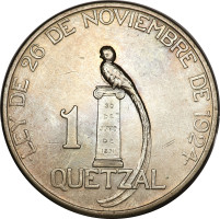 1 quetzal - Guatemala